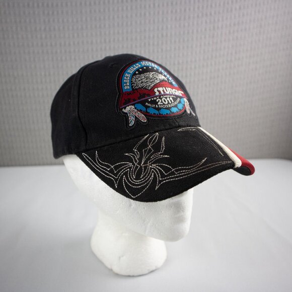 Sturgis 2011 Racing Embroidered Hat Strapback - Picture 3 of 8